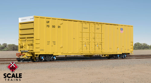 ScaleTrains Rivet Counter HO Trinity 60' 7500 8' Double-Plug-Door High-Cube Boxcar - UP