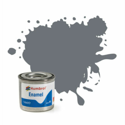 Humbrol Émail mat – Gris camouflage (Camouflage Grey) N° 156 (14 ml)