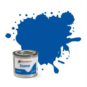 Humbrol Émail mat – Bleu azur (Azure Blue) N° 157 (14 ml)