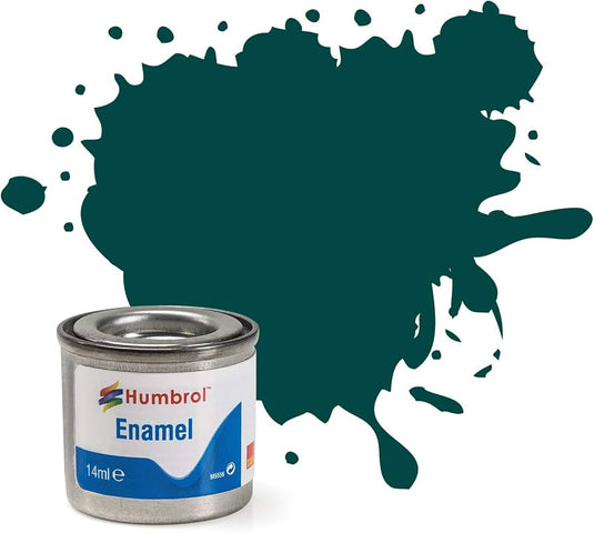 Humbrol Émail brillant – Vert British Racing (British Racing Green) N° 239 (14 ml)