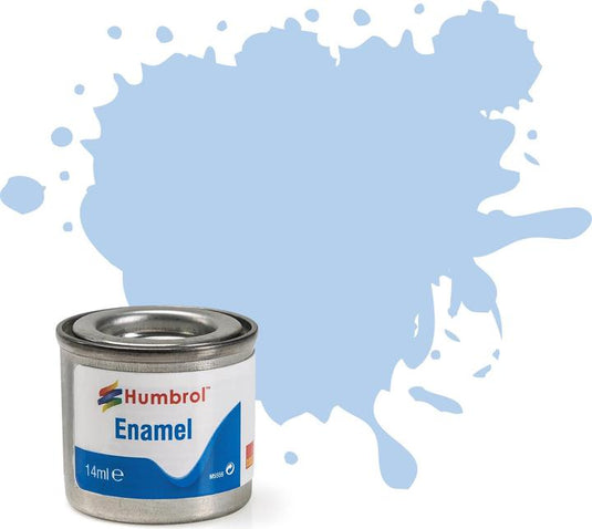 Humbrol Émail mat – Bleu pastel (Pastel Blue) N° 44 (14 ml)