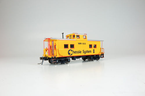 Rapido Trains HO Northeastern-style Steel Caboose: Chessie System