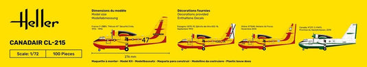 Heller 1/72 Canadair CL-215 Super Scooper - Kit