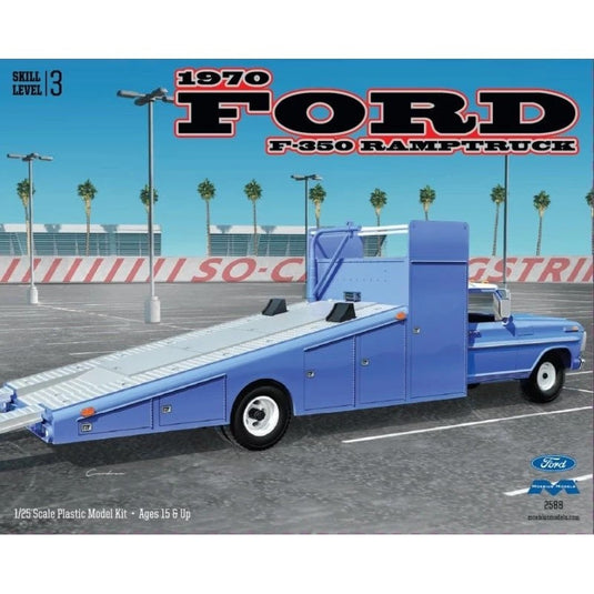 Moebius 1/25 1970 Ford F-350 Ramp Truck