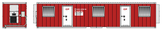 Atlas HO conteneur-bureau mobile 40 pi Canadian Pacific rouge et blanc