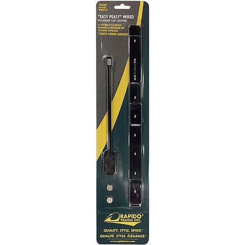 Rapido Trains HO Easy-Peasy Passenger Car Lighting Kit - Track-powered