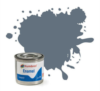 Humbrol Émail mat – Bleu intermédiaire (Intermediate Blue) N° 144 (14 ml)
