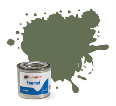 Humbrol Émail mat – Gris océan (Ocean Grey) N° 106 (14 ml)