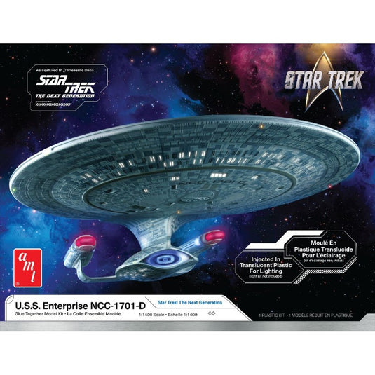 AMT 1/1400 Star Trek The Next Generation USS Enterprise NCC-1701-D
