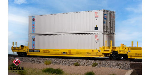 ScaleTrains Operator HO 40’ Modern Angled Container - MOL
