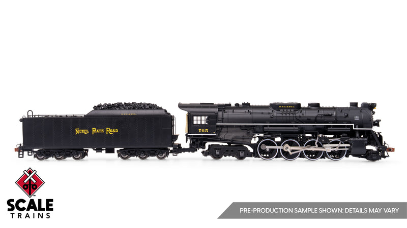 Load image into Gallery viewer, Fox Valley HO 2-8-4 Berkshire Steam w/DCC &amp; Sound - Nickel Plate Road (Excursion Mid-2009+) : #765
