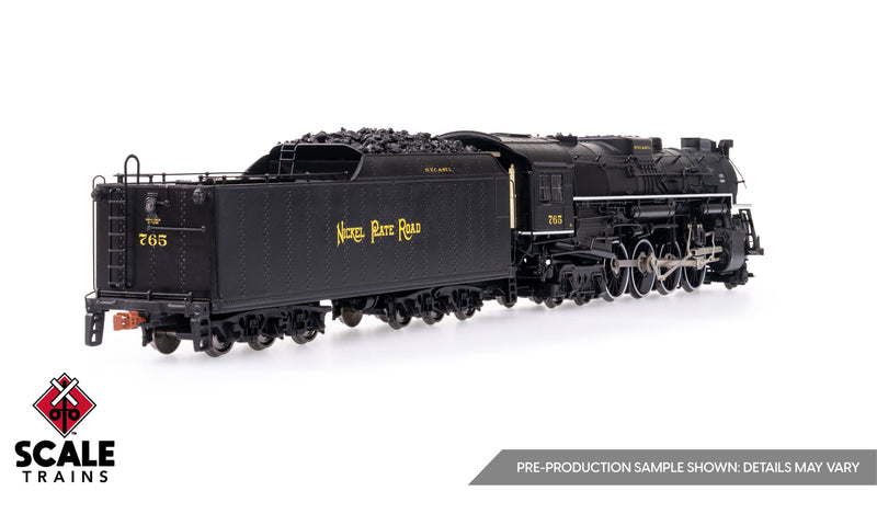 Load image into Gallery viewer, Fox Valley HO 2-8-4 Berkshire Steam w/DCC &amp; Sound - Nickel Plate Road (Excursion Mid-2009+) : #765
