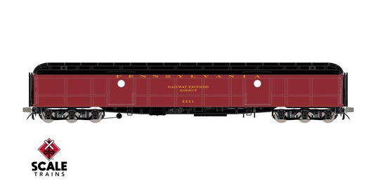 Fox Valley Models HO voiture à bagages lourde Pennsylvania (illustration de la série)