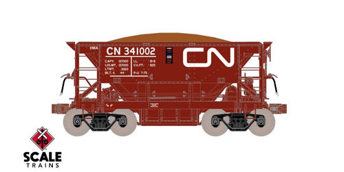 ScaleTrains Fox Valley Models HO Scale PSC 70-Ton Ore Car, Canadian National