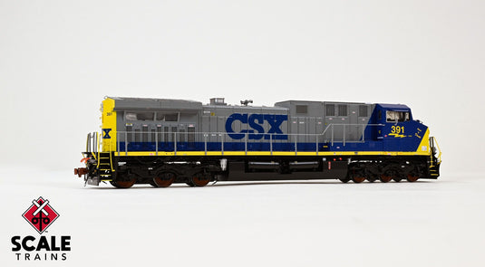 ScaleTrains Rivet Counter HO GE AC4400CW w/DCC & Sound - CSX / YN2 / Spirit of Dante : #391