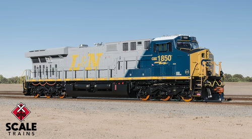 ScaleTrains Rivet Counter HO GE ES44AH w/DCC & Sound - CSX / L&N Heritage : #1850