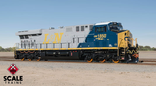 ScaleTrains Rivet Counter HO GE ES44AH w/DCC & Sound - CSX / L&N Heritage : #1850