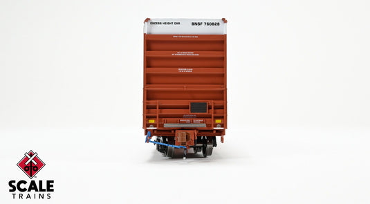 ScaleTrains Rivet Counter HO Trinity 60' 7500 8' Double-Plug-Door High-Cube Boxcar - BNSF (Patched)
