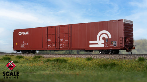 ScaleTrains HO Thrall 86' High-Cube Double-Plug-Door Boxcar - Conrail/Large Logo