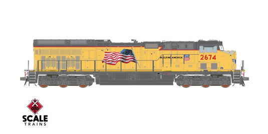 ScaleTrains Rivet Counter HO GE C45AH (ET44) - Union Pacific/Building America