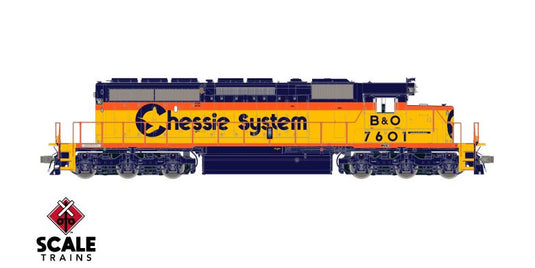 ScaleTrains HO EMD SD40-2 Chessie System/B&O
