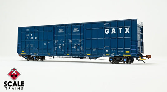 ScaleTrains Rivet Counter HO Trinity 60' 7500 8' Double-Plug-Door High-Cube Boxcar - GATX