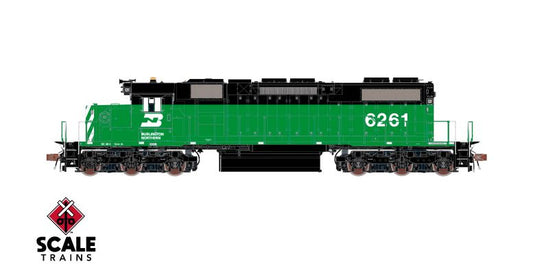 ScaleTrains Rivet Counter HO Scale EMD SD38-2 w/Dynamic Brakes, Burlington Northern
