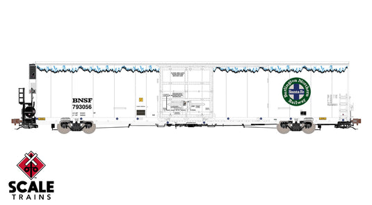 ScaleTrains Rivet Counter HO Trinity 82' 7883 Mechanical Reefer - As Delivered Carrier - BNSF