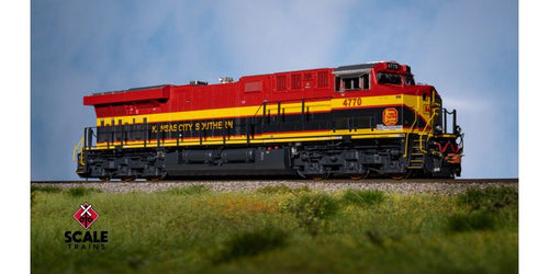 ScaleTrains Rivet Counter HO GE ES44AC w/DCC & Sound - Kansas City Southern / Southern Belle