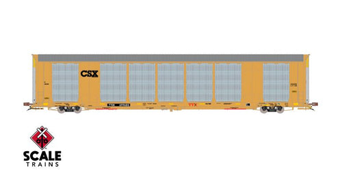 ScaleTrains Rivet Counter HO Scale Gunderson Multi-Max Autorack, CSX/CSX.com