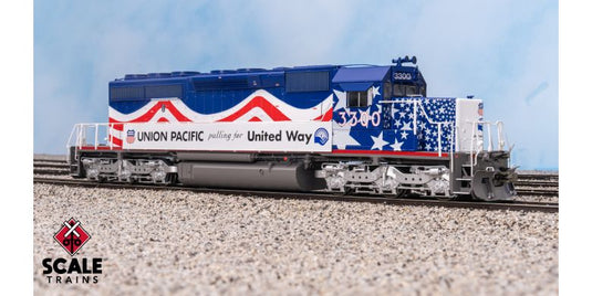 ScaleTrains HO EMD SD40-2 Union Pacific United Way