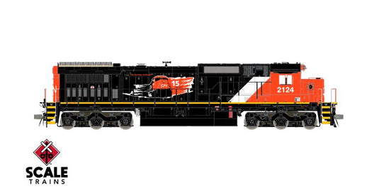ScaleTrains Rivet Counter HO – Locomotive GE Dash 8-40C DCC et son – Canadien National (15 ans, côté ingénieur)