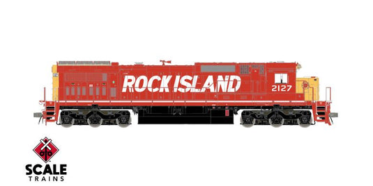 ScaleTrains Rivet Counter HO – Locomotive GE Dash 8-40C DCC et son – Rock Island Rail (RILX)