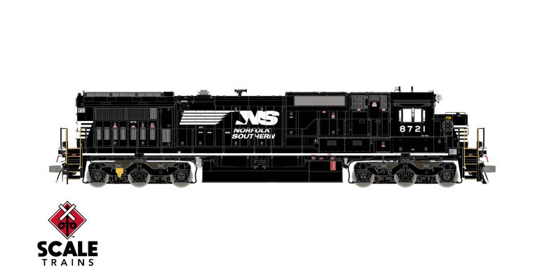 Chargez l'image dans la visionneuse de la galerie, ScaleTrains Rivet Counter HO – Locomotive GE Dash 8-40C DCC et son – Norfolk Southern (Horsehead)
