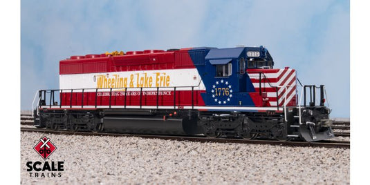 ScaleTrains Rivet Counter HO – EMD SD40-2 Wheeling & Lake Erie America's 250th nº 1776