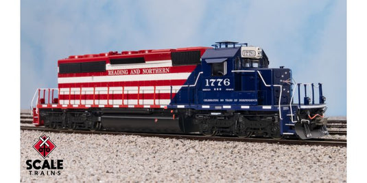 ScaleTrains Rivet Counter HO – EMD SD40-2 Reading Blue Mountain & Northern America's 250th nº 1776