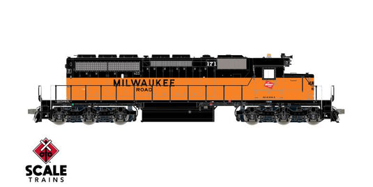 ScaleTrains HO EMD SD40-2 Milwaukee Road Billboard