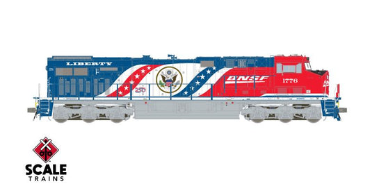 ScaleTrains Rivet Counter HO – GE ES44ACM BNSF America 250 nº 1776