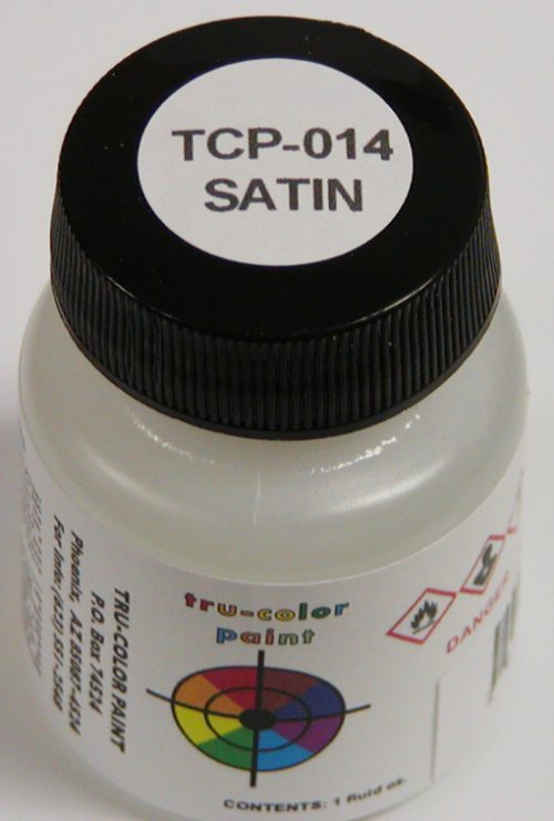 Tru-Color Paint Satin Clear - 1oz 29.6mL