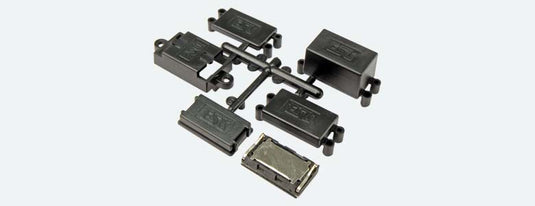 ESU Speaker 9mm x 16mm x 3.0mm, square, 8 Ohm, with soundbox, 0.5W