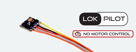ESU LokPilot V5.0 FX Micro DCC Decoder 8-pin NEM652 (Functions only, no motor control)