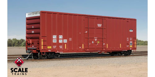 ExactRail Evolution HO Gunderson 6269 High-Cube Boxcar - OFX/ex-Illinois Central Patch/Malarkey Roofing Products #887099