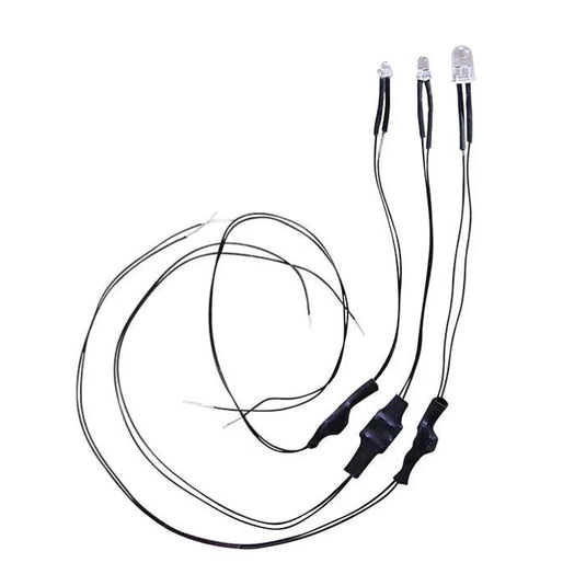 Evan Designs 5mm LEDs Cool White Pkg(5)