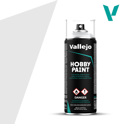 Vallejo Aerosol Grey Primer 400ml.