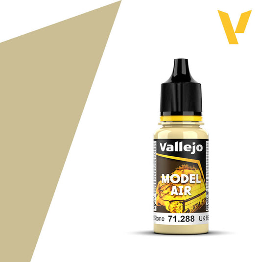 Vallejo Model Air UK BSC 64 Portland Stone 17ml.