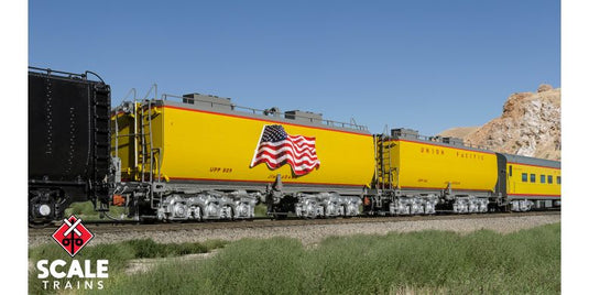 ScaleTrains Rivet Counter HO Scale Union Pacific Late Steam Excursion Water Tender Set