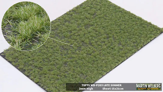 Martin Welberg – Touffes d'herbe (Tufts) – 2 mm / Fin d'été (Late Summer) (440-P203)