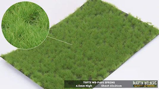 Martin Welberg – Touffes d'herbe (Tufts) – 4,5 mm / Printemps (Spring) (440-P401)
