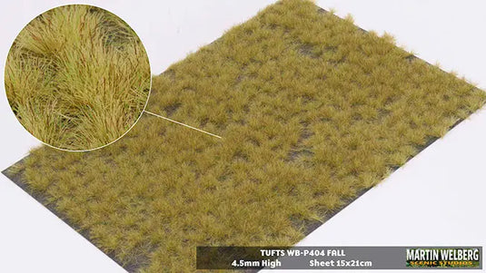 Martin Welberg – Touffes d'herbe (Tufts) – 4,5 mm / Automne (Fall) (440-P404)