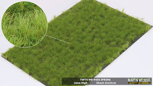 Martin Welberg – Touffes d'herbe (Tufts) – 6 mm / Printemps (Spring) (440-P601)